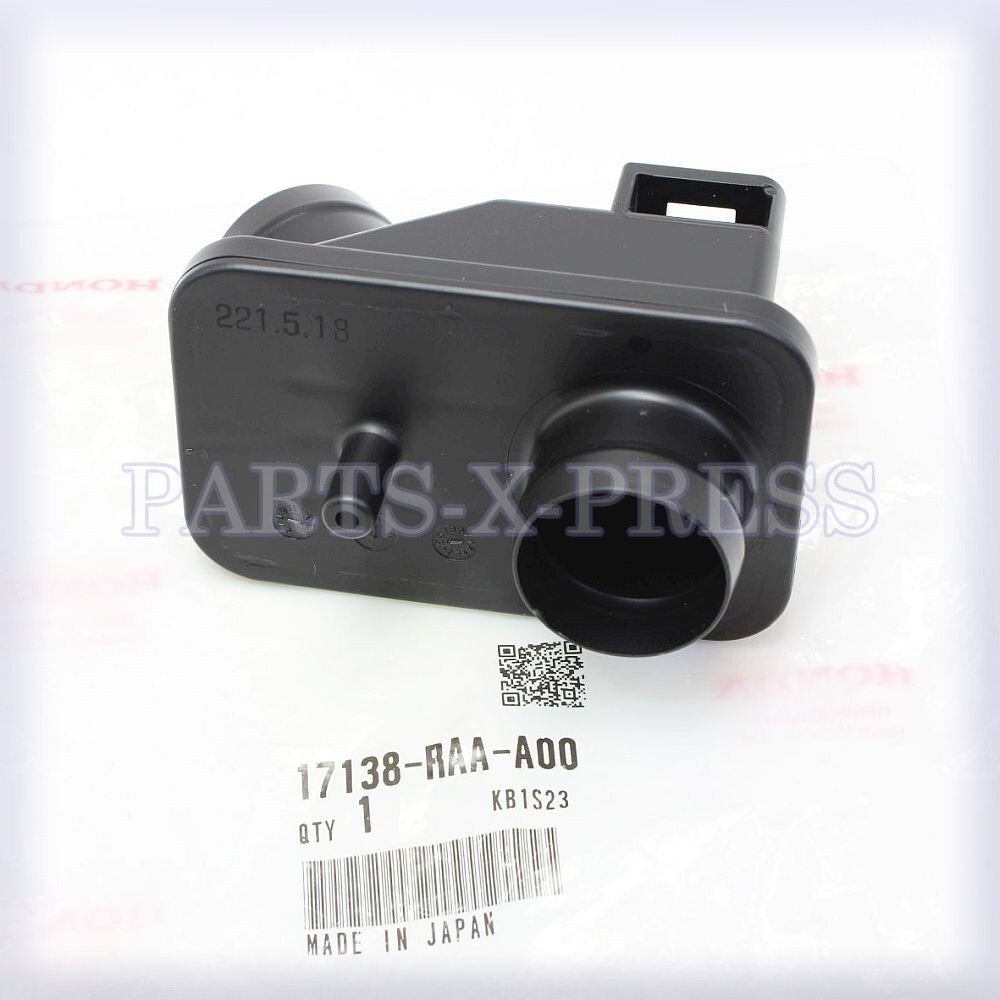 17138-RAA-A00 GENUINE OEM HONDA ACURA AIR CLEANER INLET HOSE & BREATHER JOINT