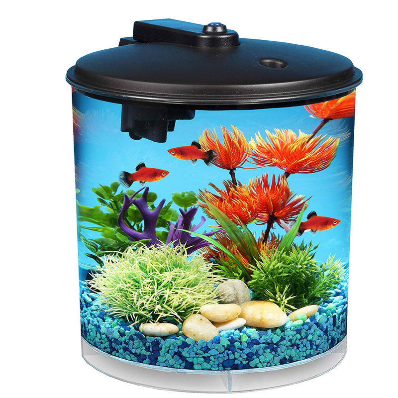 API Aquaview 360 Aquarium Kit with LED Lighting and Internal