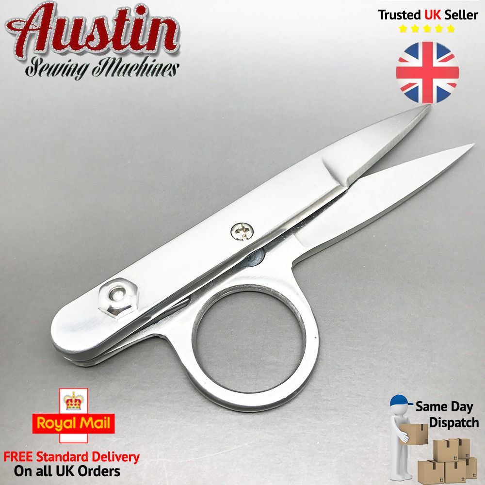 Professional Sewing Snips Yarn Scissors Spring Loaded Sharp Thread