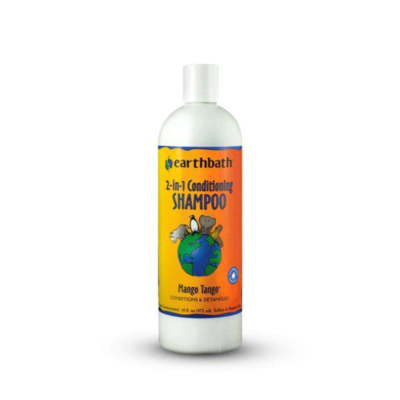 Earthbath 2-in-1 Pet Conditioning Shampoo Mango Tango 16 oz.
