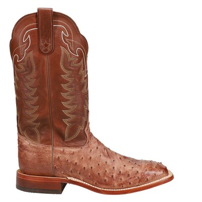 

Tony Lama Chocolate Vintage Ostrich Square Toe Cowboy Mens Brown Casual Boots E, Коричневый, Tony Lama Chocolate Vintage Ostrich Square Toe Cowboy