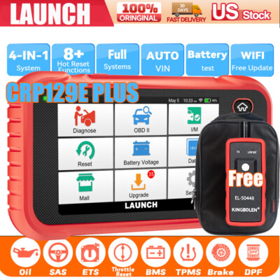 2024Newest Launch CRP129E Plus Auto Full System OBD2 Scanner Car Diagnostic Tool