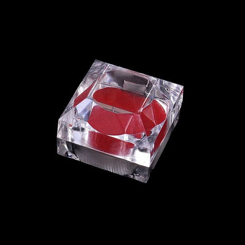 Wholesale Clear Crystal Ring Gift Boxes Earrings Jewelry Display Packaging Boxes