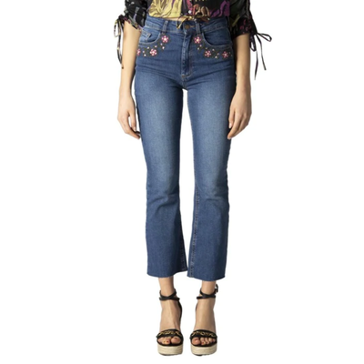Pre-owned Desigual Women's Jeans Blue 343019