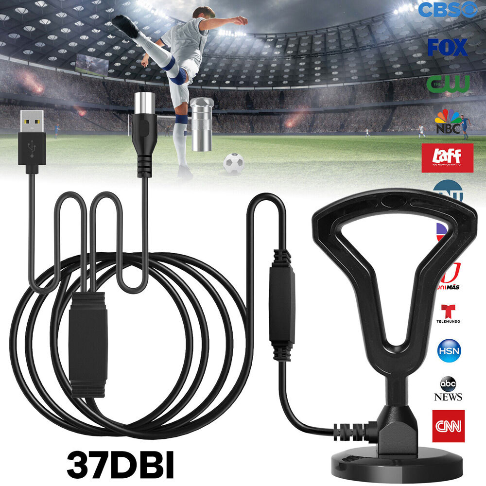 Hdtv Amplified Digital 4k 1080p Long Range Indoor
