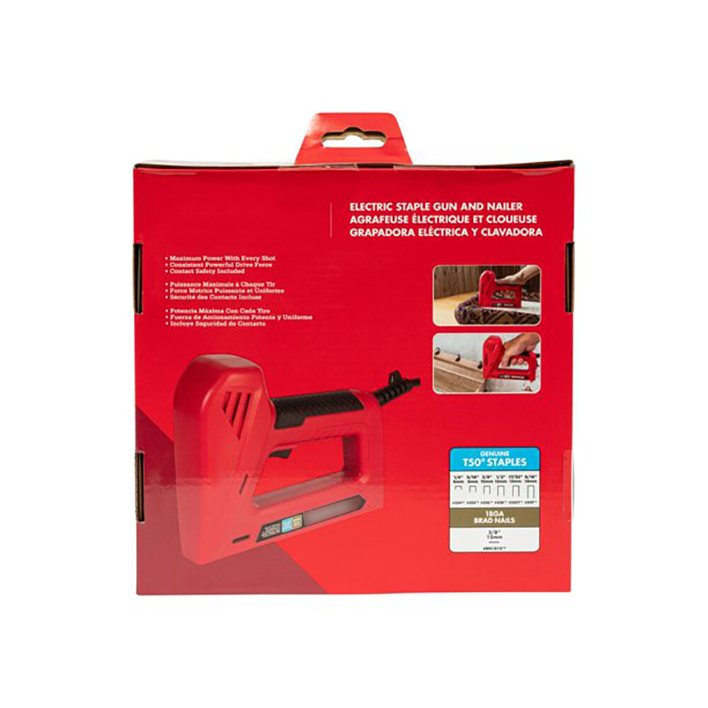 Corded Electric Stapler Staple Gun for Upholstery and General Home Repair