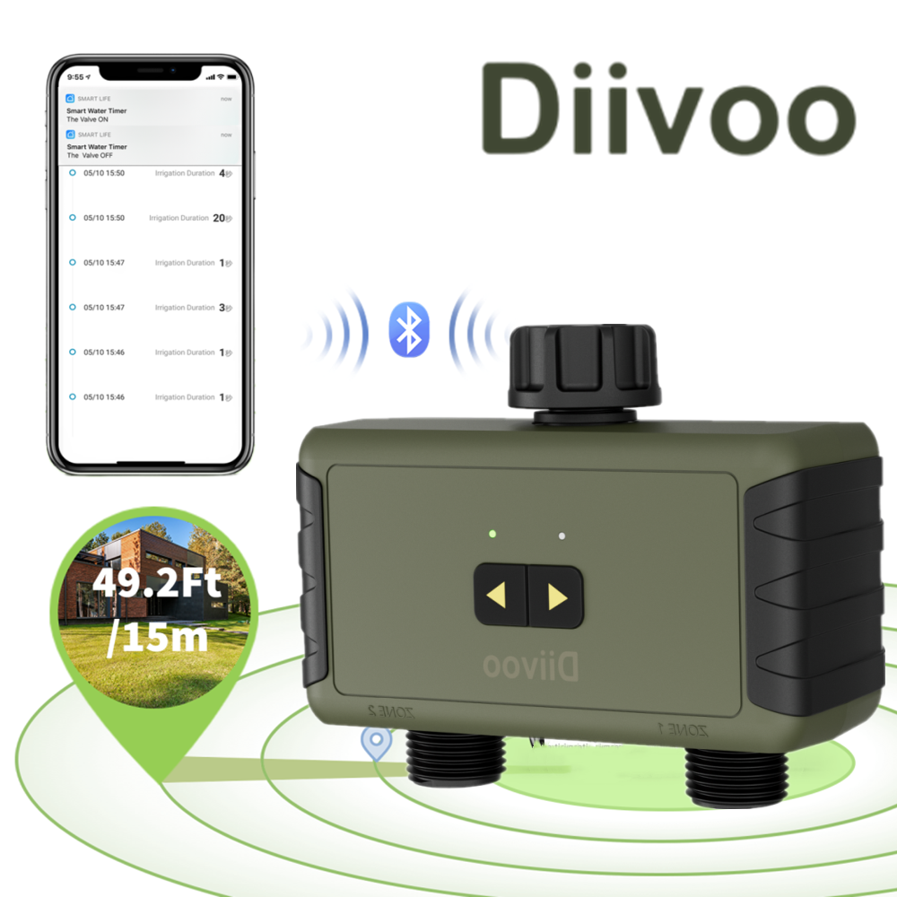 Faucet Timer With 2 Zone For Drip Irrigation