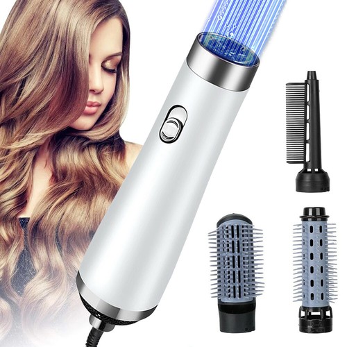For Hair Blow Dryer Volumizer Straightener Curler Comb Hot Air Brush 3 in 1 NEW