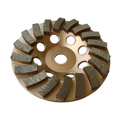 45quot Concrete Grinding Cup Wheels 18 Diamond Abrasive Seg 78quot58 Arbor