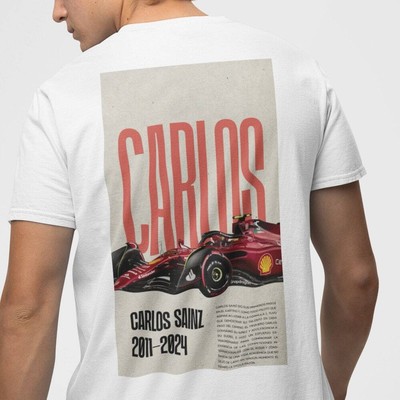 Carlos Sainz T-Shirt, Smooth Operator , SAI Fan Gift, Motosport Tee, Carlos S...