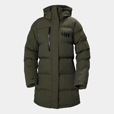 Pre-owned Helly Hansen Wmns Adore Puffy Parka Women Utility Green