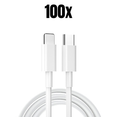 Wholesale Lot For iPhone 12 11 Pro Max XR 8 Fast Charger PD USB C Type C Cable
