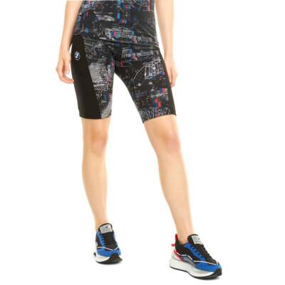 

Puma Bmw M Motorsport Street Shorts Женские черные повседневные спортивные штаны 531255-, Черный, Puma Bmw M Motorsport Street Shorts