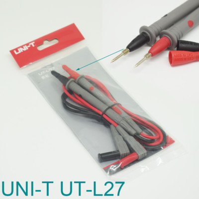 1set 1000V 10A UT-L27 UNI-T Multimeter Test Extention Lead Male Thread Probe