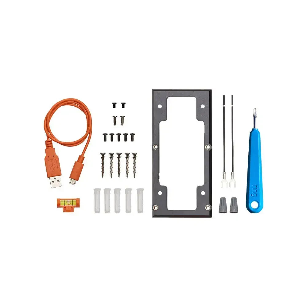 Spare Parts Kit for Ring Video Doorbell 3, 3 Plus & 4 Screwdriver Screws Cable