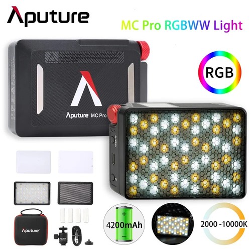 Aputure MC Pro ミニ RGB LED ビデオライト Amazon | Aputure MC Pro ミニ RGB LED ビデオライト 撮影ライト