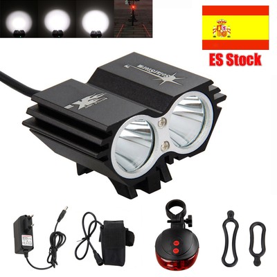 8000Lm del XM-L U2 LED frontal Ciclismo para bicicleta linterna de la luz