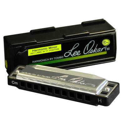 LEE OSKAR HARMONIC MINOR 1910H KEY OF Ebm 10 HOLE HARMONICA