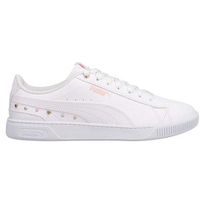 

Женские белые кроссовки Puma Vikky V3 Galentines Lace Up Повседневная обувь 383024-01, Белый, Puma Vikky V3 Galentines Lace Up
