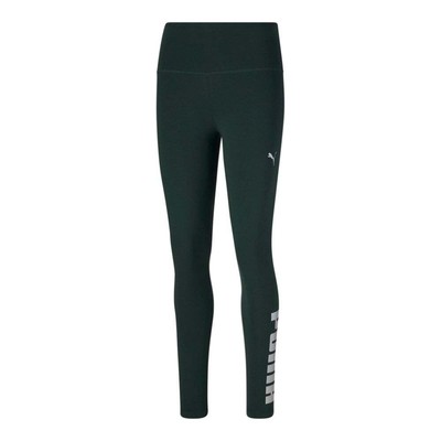 

Леггинсы Puma Athletic Logo женские зеленые спортивные повседневные 586288-51, Зеленый, Puma Athletic Logo Leggings