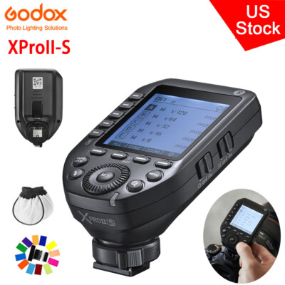 US Godox XProII-S 2.4G TTL HSS Studio Flash Light Trigger Transmitter for Sony