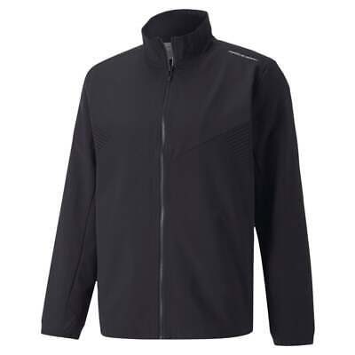 

Puma Porsche Design Woven Tech FullZip Jacket Mens Size  Casual Athletic Oute, Черный, Puma Porsche Design Woven Tech FullZip Jacket