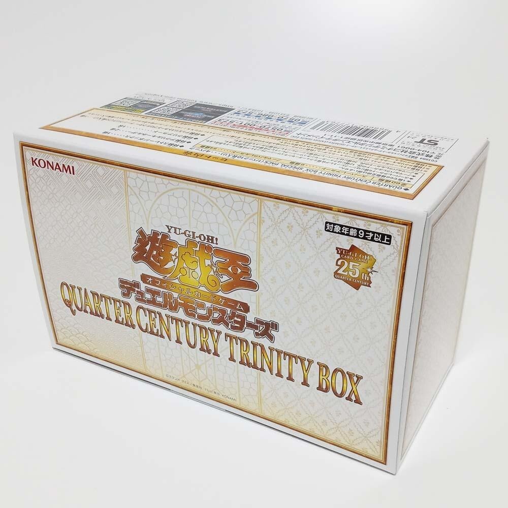 Yu Gi Oh card OCG Duel Monsters QUARTER CENTURY TRINITY BOX