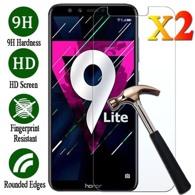 For Huawei Honor 8X 8 9 10 Lite 20 Pro 20i 2Pcs Tempered Glass Screen Protector 
