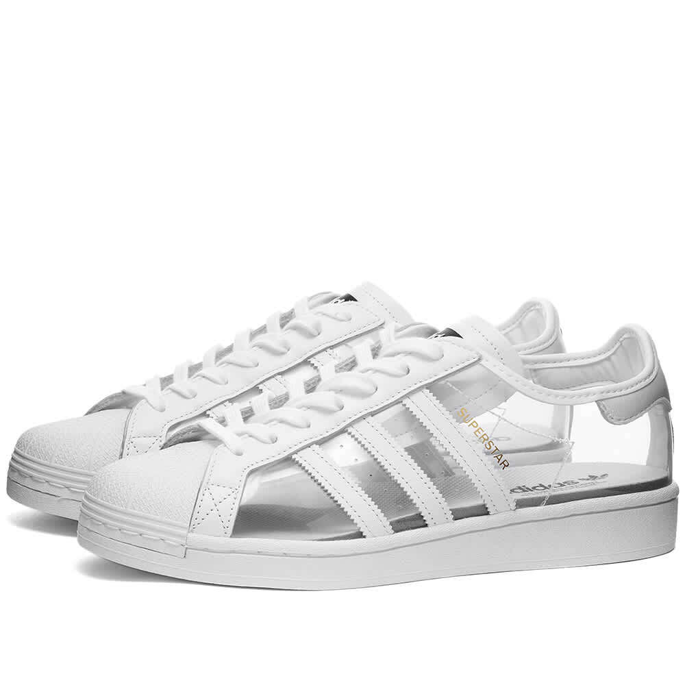 Adidas Superstar See Through Transparent Clear White FZ0245 Adidas Superstar See Through Transparent Clear White FZ0245