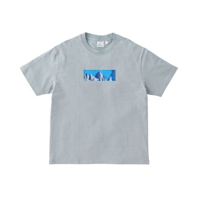 

Мужская футболка унисекс Mount Whitney Gramicci с дымчато-сланцевым пигментом, Grey, Gramicci Unisex Mount Whitney Tee