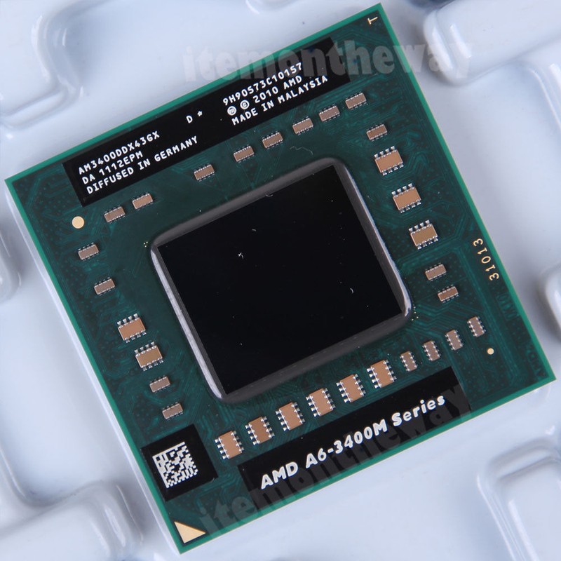 Original Amd A6-3400m Am3400ddx43gx Prozessor 1.4 Ghz Quad-Core Fs1 Sockel