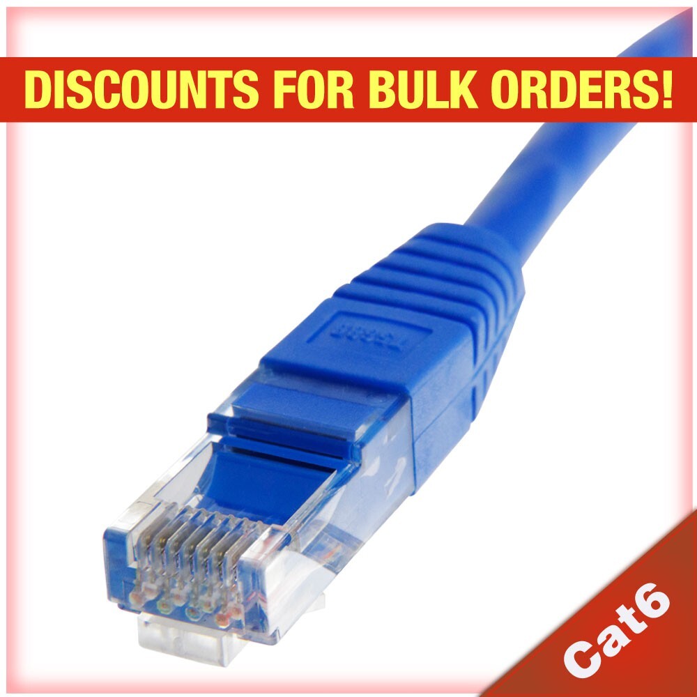 むらさき/C24-1/C22-3/A1292-7/ Skyline™ 8-Conductor 24 AWG RJ45 Cat6 Ethernet Patch Cable