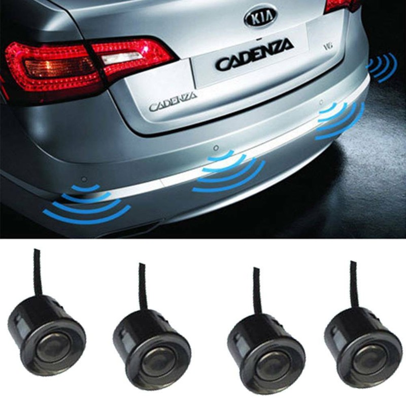 Car Parking Rear Reversing Sensors Kit Buzzer Audio Alarm Parktronic