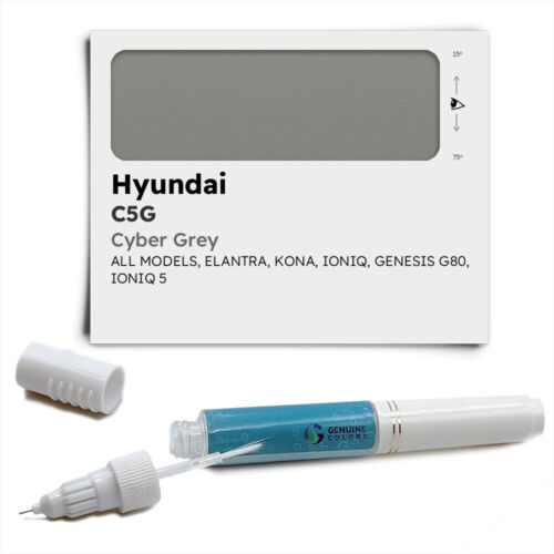 C5G Gray Touch Up Paint for Hyundai IONIQ GENESIS G80 CYBER GREY Pen Stick Scrat | eBay C5G Gray Touch Up Paint for Hyundai IONIQ GENESIS G80 CYBER GREY Pen Stick Scrat | eBay