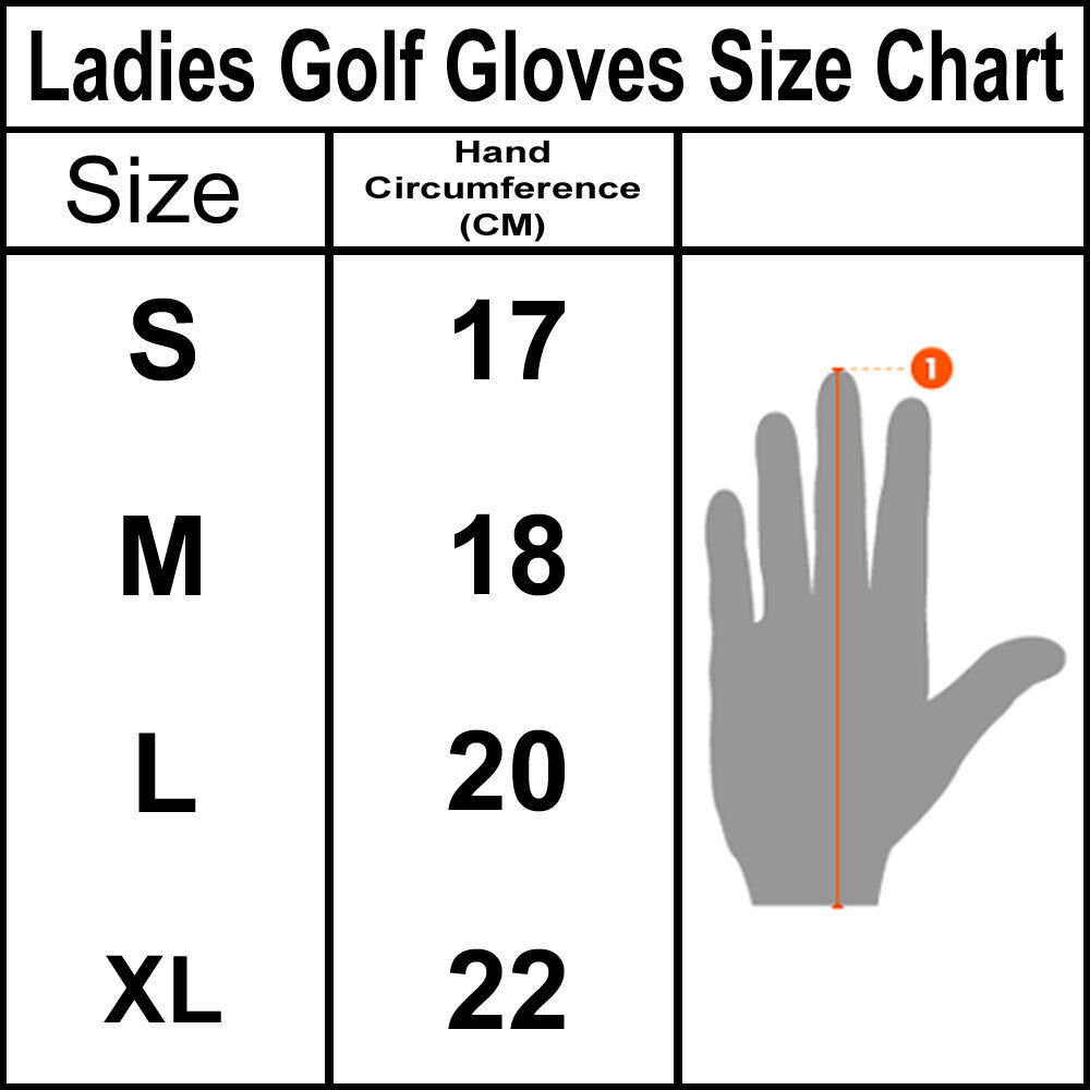 Titleist Golf Glove Size Chart