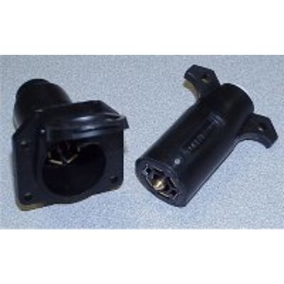 12-705E 7-Way RV Plastic Connector Kit by POLLAK - 12
