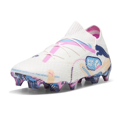 Pre-owned Puma Future 7 Ultimate Volume Up Firm Groundartificial Ground Soccer Cleats Mens In White