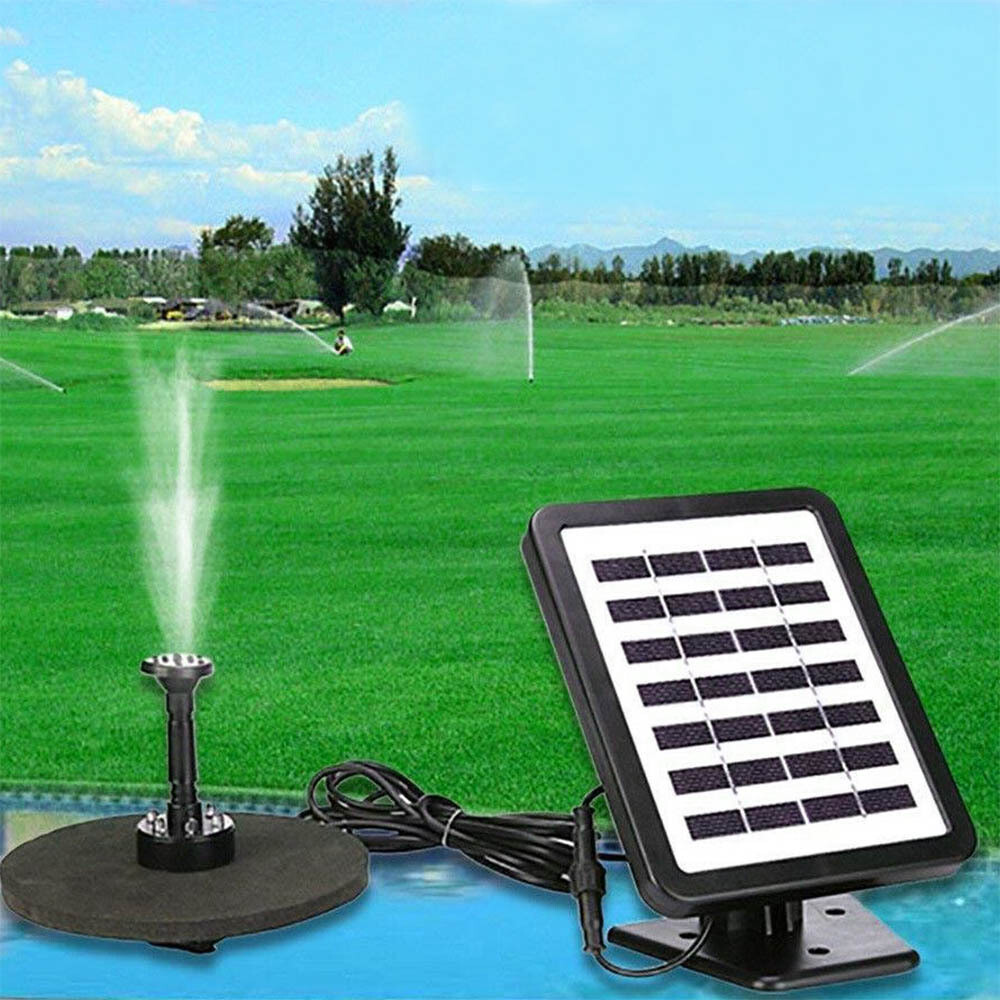 Led Rgb Solarenergie Bewasserungspumpe Springbrunnen Pumpe Garten