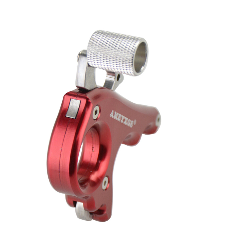 AMEYXGS Compound Bow Release Aids Grip 3 Fingers Caliper Trigger Handle