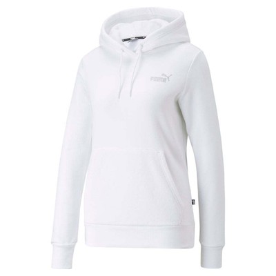 Puma Sparkle Pullover Hoodie Женская белая повседневная верхняя одежда 67399502