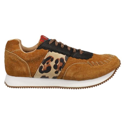 

Justin Boots Reba Runner Leopard Женские коричневые кроссовки Повседневная обувь RML089, Коричневый, Justin Boots Reba Runner Leopard