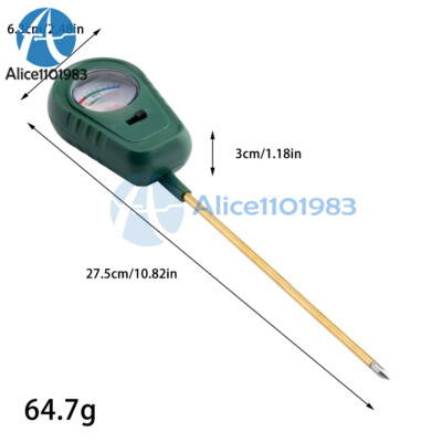 3 in 1 Soil PH Meter Tester Garden Flowers Soil Moisture Sensor Meter Plants