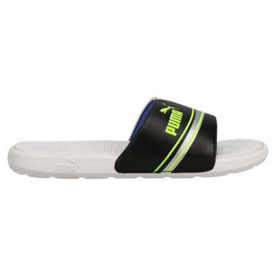 

Сандалии Puma 384294-01 Kids Boys Cool Cat Tech Bx Jr Slide Casual Casual - Белый -, Puma Cool Cat Tech Bx Jr Slide