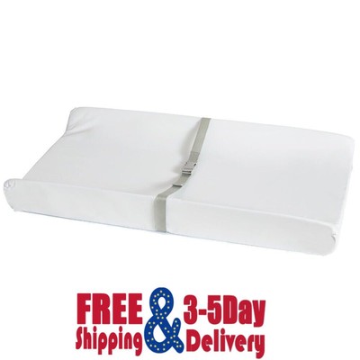 Munchkin Secure Grip Baby Diaper Changing Pad,(16'' x 31''), White Changing Pad