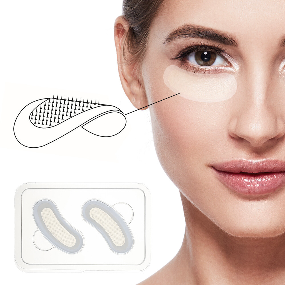 Hyaluronic Acids Microneedle Eye Patch Anti Aging Wrinkles Fine Lines