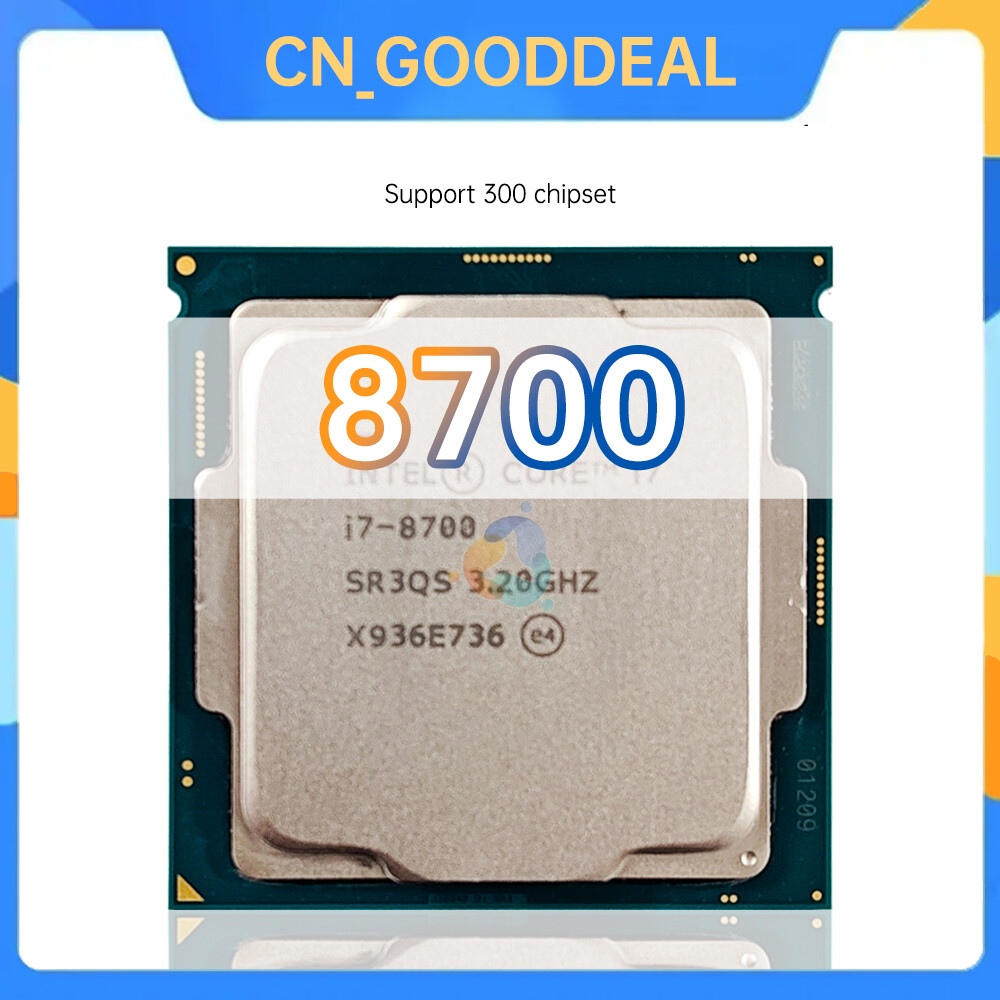 Intel Core i7-8700 SR3QS 3.2GHz 6C / 12T 12MB 95W LGA1151