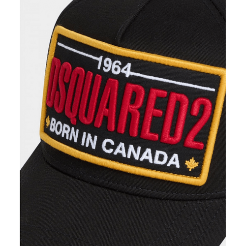 Pre-owned Dsquared2 Distressed Black Cap