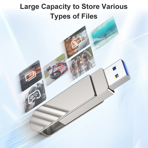 Kootion USB 3.2 64GB 128GB PSSD USB C Solid State Flash Drive Memory to 450MB/s 