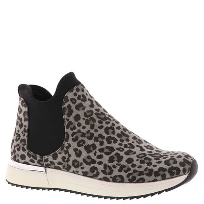

Kenneth Cole Reaction Cameron Chelsea Jogger Женские кроссовки без шнуровки, Grey/leopard