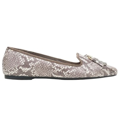 

Hush Puppies Sadie Tassel Snake Ballet Женские серые туфли на плоской подошве Повседневная HW06528-106, Grey, Hush Puppies Sadie Tassel Snake Ballet
